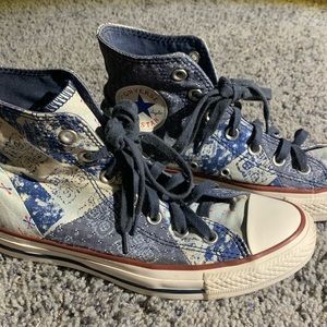 Patchwork High Rise Converse Chuck Taylor